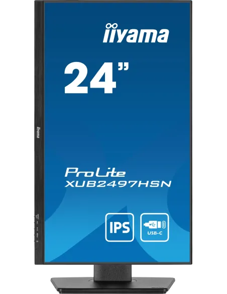 iiyama ProLite XUB2497HSN-B2 pantalla para PC 60,5 cm (23.8") 1920 x 1080 Pixeles Full HD LED Negro