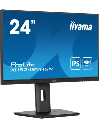 iiyama ProLite XUB2497HSN-B2 pantalla para PC 60,5 cm (23.8") 1920 x 1080 Pixeles Full HD LED Negro