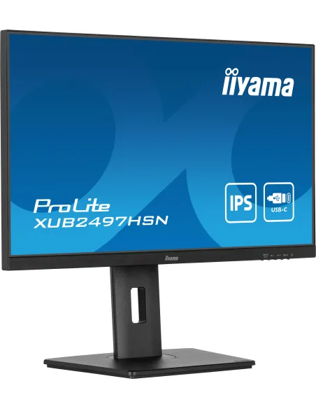 iiyama ProLite XUB2497HSN-B2 pantalla para PC 60,5 cm (23.8") 1920 x 1080 Pixeles Full HD LED Negro