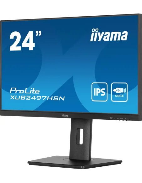 iiyama ProLite XUB2497HSN-B2 pantalla para PC 60,5 cm (23.8") 1920 x 1080 Pixeles Full HD LED Negro