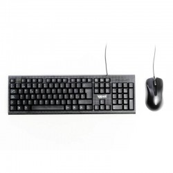 iggual IGG317617 teclado USB Negro