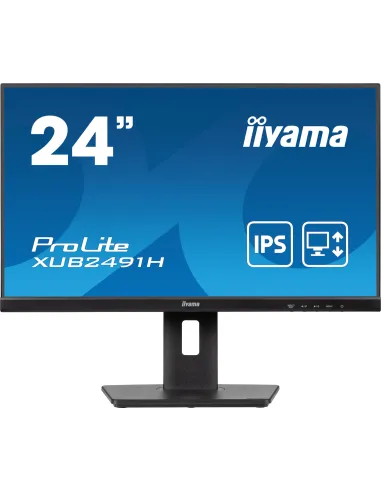 iiyama ProLite XUB2491H-B1 pantalla para PC 60,5 cm (23.8") 1920 x 1080 Pixeles Full HD LED Negro