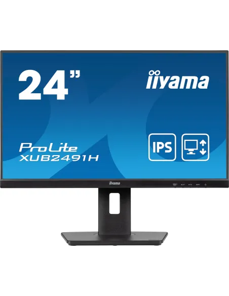 iiyama ProLite XUB2491H-B1 pantalla para PC 60,5 cm (23.8") 1920 x 1080 Pixeles Full HD LED Negro
