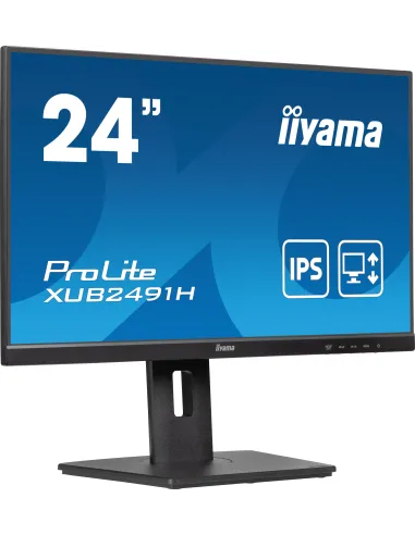 iiyama ProLite XUB2491H-B1 pantalla para PC 60,5 cm (23.8") 1920 x 1080 Pixeles Full HD LED Negro