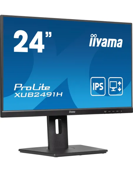 iiyama ProLite XUB2491H-B1 pantalla para PC 60,5 cm (23.8") 1920 x 1080 Pixeles Full HD LED Negro