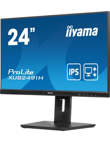iiyama ProLite XUB2491H-B1 pantalla para PC 60,5 cm (23.8") 1920 x 1080 Pixeles Full HD LED Negro