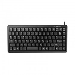 CHERRY Compact keyboard, Combo (USB + PS/2), ES teclado USB + PS/2 QWERTY Negro