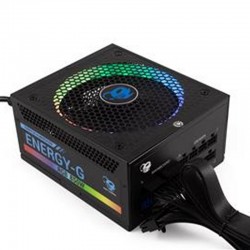 Deep Gaming RGB-850 Rainbow unidad de fuente de alimentación 850 W 20+4 pin ATX ATX Negro