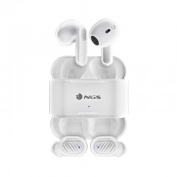 NGS ARTICA DUO Auriculares Inalámbrico Dentro de oído Llamadas/Música Bluetooth Blanco
