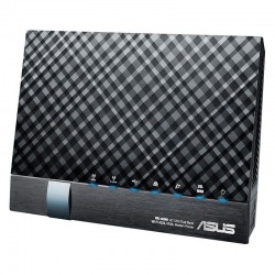 ASUS DSL-AC56U router inalámbrico Gigabit Ethernet Doble banda (2,4 GHz / 5 GHz) 4G Negro
