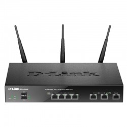 D-Link DSR-1000AC router inalámbrico Gigabit Ethernet Doble banda (2,4 GHz / 5 GHz) Negro