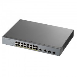 Zyxel GS1350-18HP-EU0101F switch Gestionado L2 Gigabit Ethernet (10/100/1000) Energía sobre Ethernet (PoE) Gris