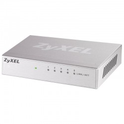 Switch Zyxel GS-105B v3 No administrado L2+ Gigabit Ethernet (10/100/1000) Plata