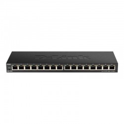 D-Link DGS-1016S switch No administrado Gigabit Ethernet (10/100/1000) Negro