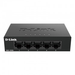 D-Link DGS-105GL switch No administrado Gigabit Ethernet (10/100/1000) Negro
