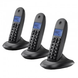 Motorola C1003LB+ Teléfono DECT Identificador de llamadas Negro
