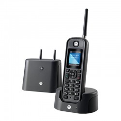 Motorola O201 Teléfono DECT Identificador de llamadas Negro