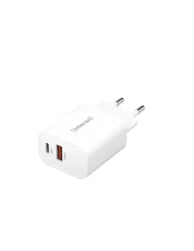 Cargador pared intenso gan w30ac 1xusb - a 1xusb - c