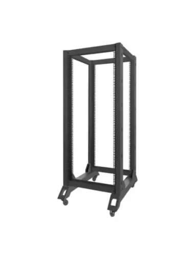 Armario lanberg abierto rack 19pulgadas 27u -  600x800 negro