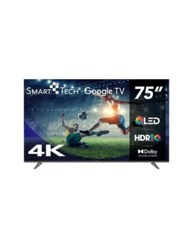 TELEVISIÓN QLED SMART TECH UHD 75   75QG03H GOOGLE TV