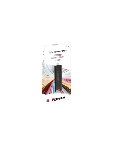 Kingston Technology DataTraveler Max unidad flash USB 1 TB USB Tipo C 3.2 Gen 2 (3.1 Gen 2) Negro