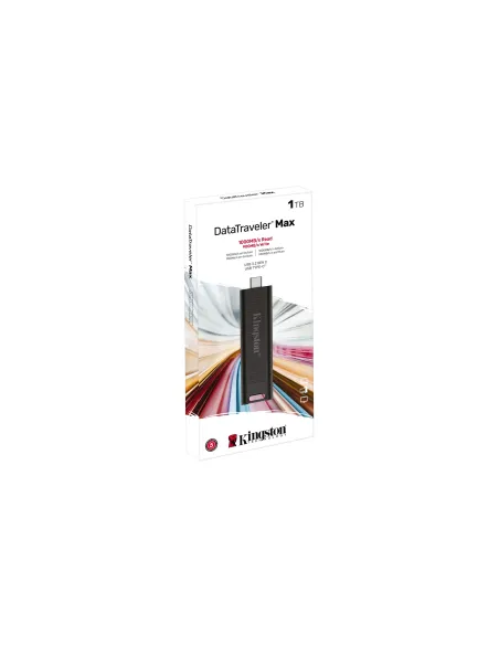 Kingston Technology DataTraveler Max unidad flash USB 1 TB USB Tipo C 3.2 Gen 2 (3.1 Gen 2) Negro