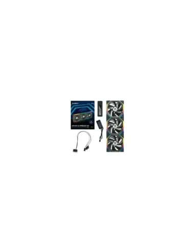 Ventilador caja lian li uni fan sl inalambrico 120mm negro pack 3 unidades