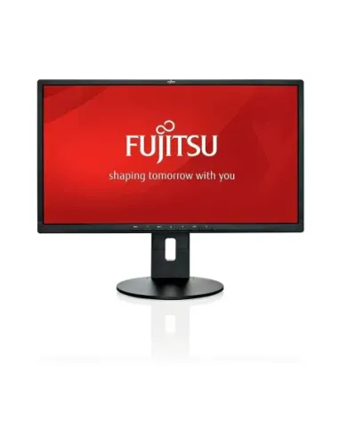 Monitor reacondicionado fujitsu  led 23.8pulgadas ips b24t - 8 te pro - fullhd - vga - dp - dvi - negro