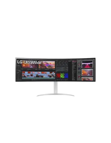 LG 49WQ95C-W LED display 124,5 cm (49") 5120 x 1440 Pixeles UltraWide Dual Quad HD Plata