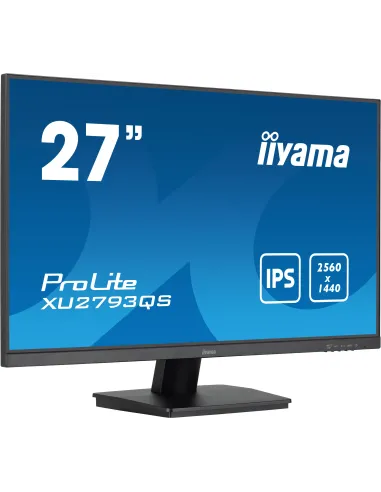 iiyama ProLite XU2793QS-B7 pantalla para PC 68,6 cm (27") 2560 x 1440 Pixeles 4K Ultra HD LED Negro