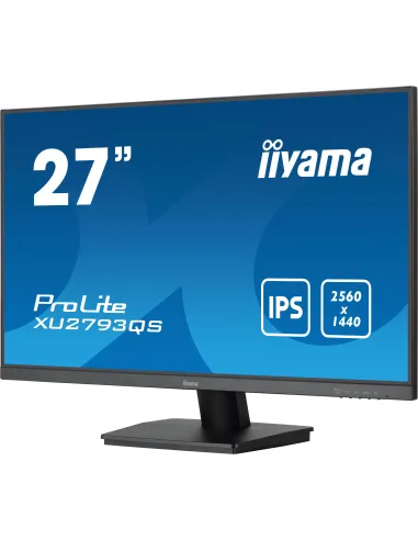 iiyama ProLite XU2793QS-B7 pantalla para PC 68,6 cm (27") 2560 x 1440 Pixeles 4K Ultra HD LED Negro