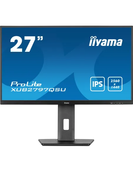 iiyama ProLite XUB2797QSU-B2 pantalla para PC 68,6 cm (27") 2560 x 1440 Pixeles 4K Ultra HD LED Negro