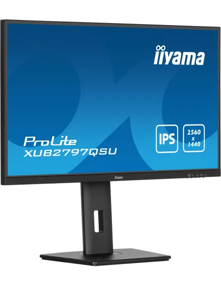 iiyama ProLite XUB2797QSU-B2 pantalla para PC 68,6 cm (27") 2560 x 1440 Pixeles 4K Ultra HD LED Negro