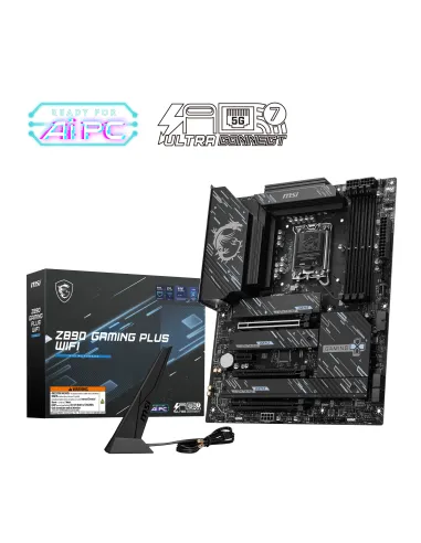 MSI Z890 GAMING PLUS WIFI placa base Intel Z890 LGA 1851 (Socket V1) ATX