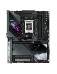 GIGABYTE Placa base Z890 AORUS MASTER - Compatible con CPUs Intel Core Ultra (Serie 2), VRM de 18+1+2 fases, hasta 9500MHz DDR5 2