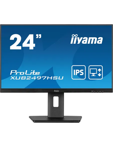 iiyama XUB2497HSU-B2 pantalla para PC 60,5 cm (23.8") 1920 x 1080 Pixeles Full HD LED Negro iiyama XUB2497HSU-B2 pantalla para PC 60,5 cm (23.8") 1920 x 1080 Pixeles Full HD LED Negro