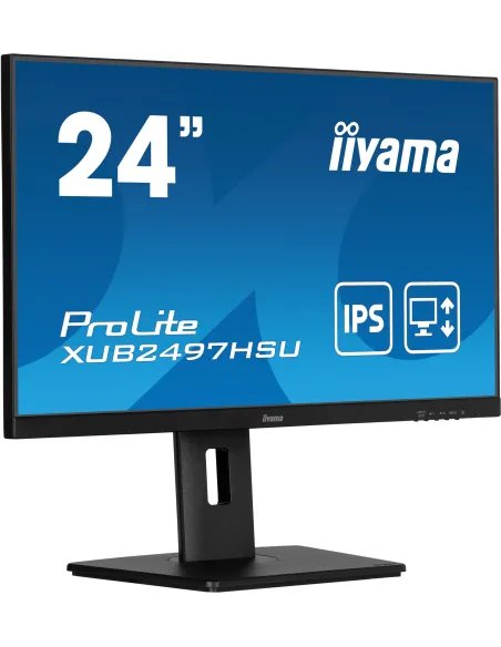 iiyama XUB2497HSU-B2 pantalla para PC 60,5 cm (23.8") 1920 x 1080 Pixeles Full HD LED Negro iiyama XUB2497HSU-B2 pantalla para PC 60,5 cm (23.8") 1920 x 1080 Pixeles Full HD LED Negro