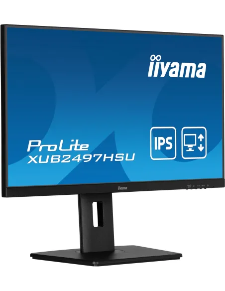 iiyama XUB2497HSU-B2 pantalla para PC 60,5 cm (23.8") 1920 x 1080 Pixeles Full HD LED Negro iiyama XUB2497HSU-B2 pantalla para PC 60,5 cm (23.8") 1920 x 1080 Pixeles Full HD LED Negro