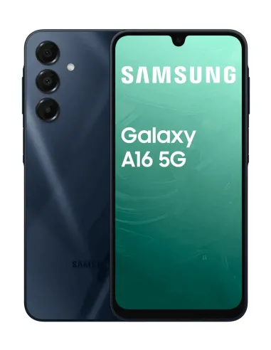 Samsung Galaxy A16 5G 17 cm (6.7") Ranura híbrida Dual SIM Android 14 USB Tipo C 4 GB 128 GB 5000 mAh Azul oscuro