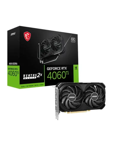 Tarjeta grafica msi rtx 4060ti ventus 2x black e1 8gb