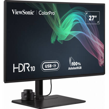 Viewsonic VP Series VP2786-4K pantalla para PC 68,6 cm (27") 3840 x 2160 Pixeles 4K Ultra HD IPS Negro