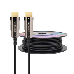 Nanocable Cable HDMI V2.0 AOC 4K@60Hz 18Gbps A M-A M, Negro, 30 m