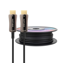 Nanocable Cable HDMI V2.1 AOC 8K@60Hz 4K@120Hz 48Gbps A M-A M, Negro, 30 m