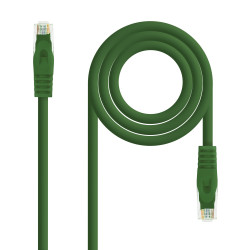 Nanocable Cable de red latiguillo RJ45 LSZH Cat.6A UTP AWG24, Verde, 2.0m