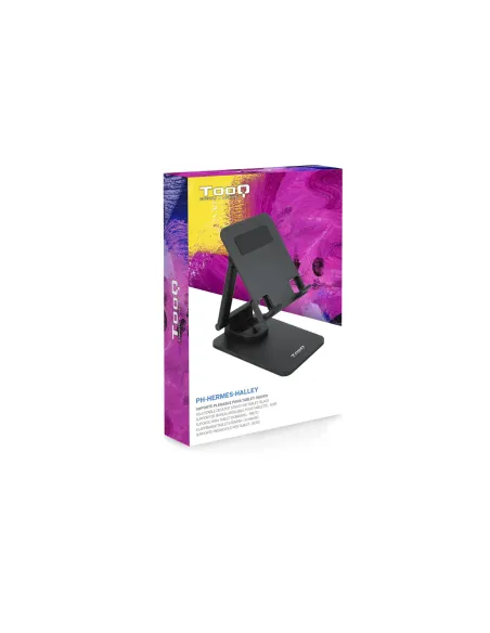 TooQ Soporte de Sobremesa Ajustable para Móvil o Tablet de hasta 12,9”