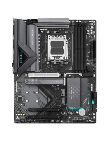 GIGABYTE X870 EAGLE WIFI7 Placa Base - Compatible con CPUs AMD Ryzen 9000, 14+2+2 fases VRM, hasta 8000MHz DDR5 (OC), 1xPCIe