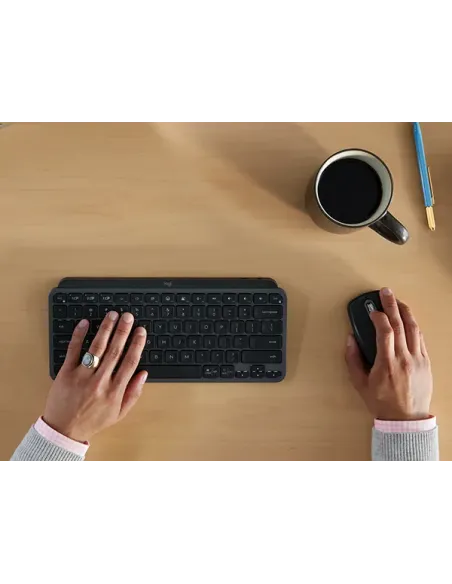 Logitech MX Anywhere 3S for Business ratón Oficina mano derecha RF Wireless + Bluetooth Laser 8000 DPI