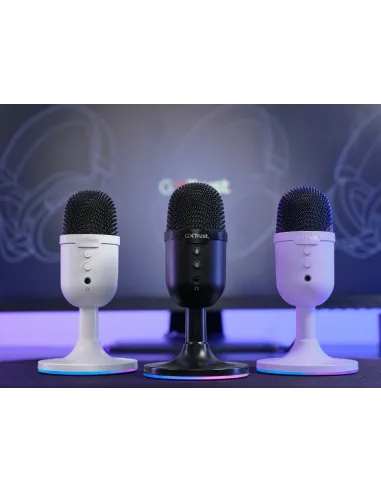 Trust GXT 234P Yunix Blanco Micrófono de superficie para mesa
