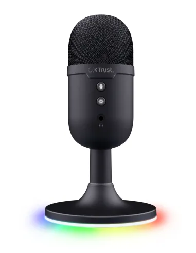 Trust GXT 234P Yunix Negro Micrófono de superficie para mesa