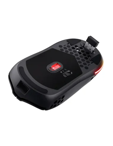 Trust GXT 929 Helox ratón Juego mano derecha RF inalámbrico Óptico 4800 DPI